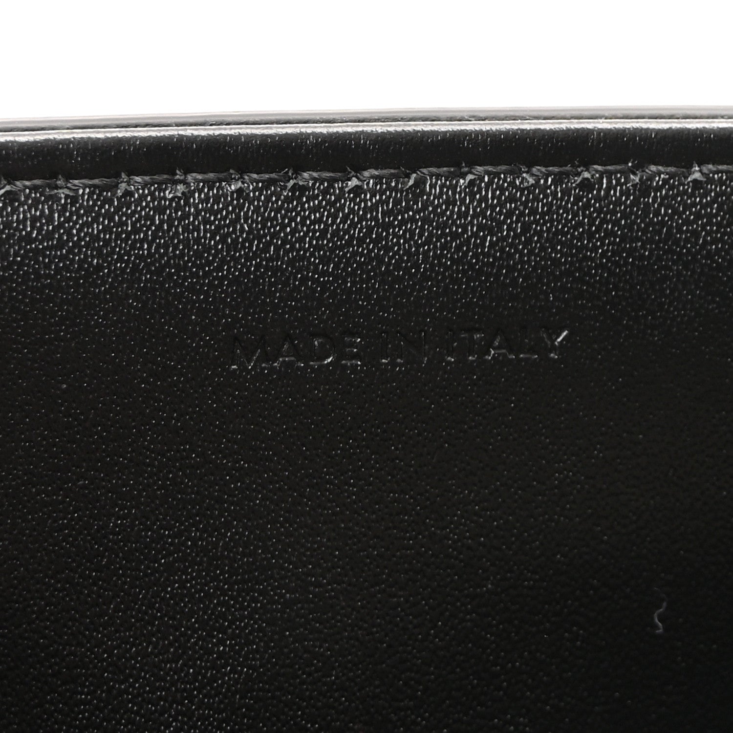 Celine Satinated Calfskin Small 16 Top Handle Bag Black 7 of 11