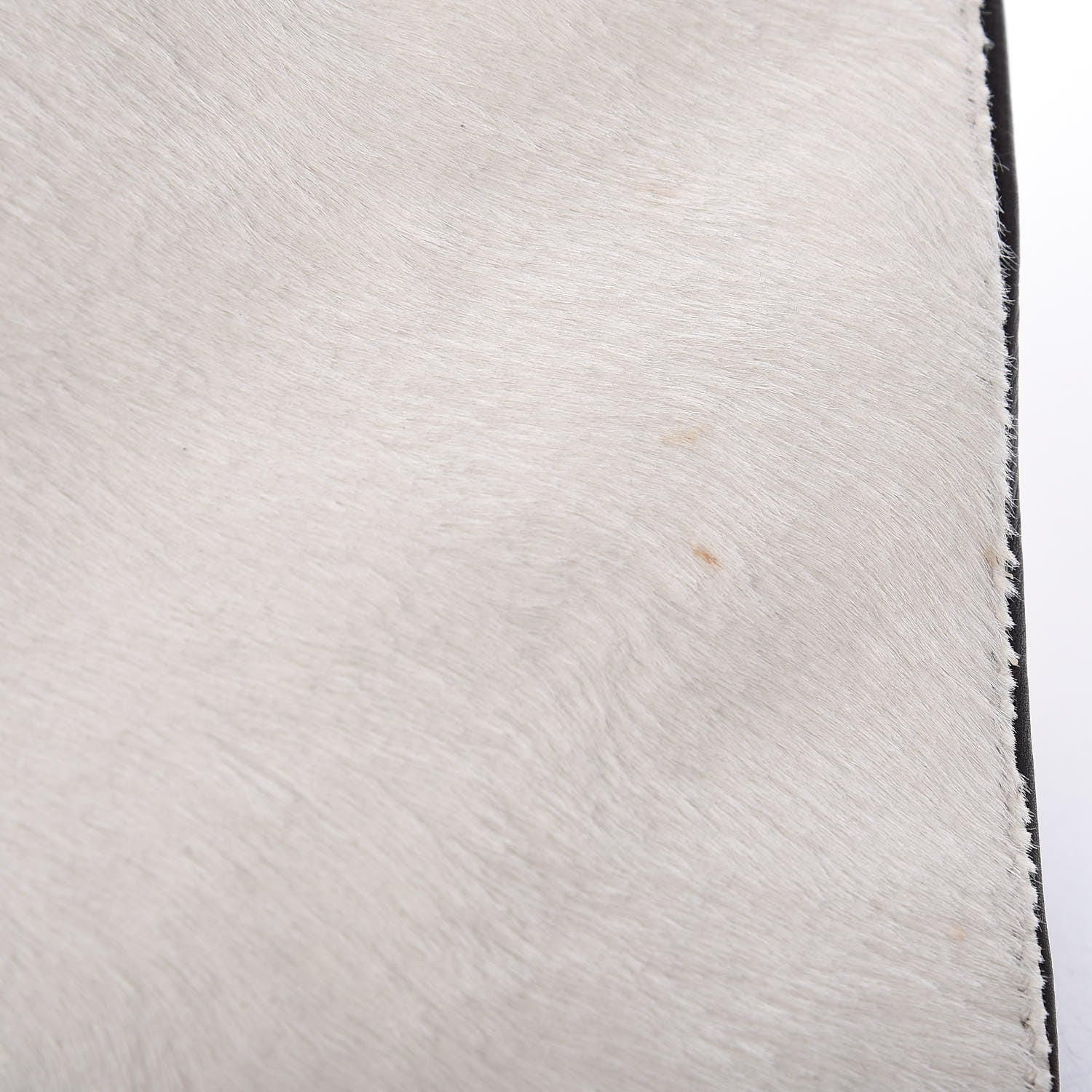 Givenchy Calf Hair Shark Lock Tote White Brown 10 of 10