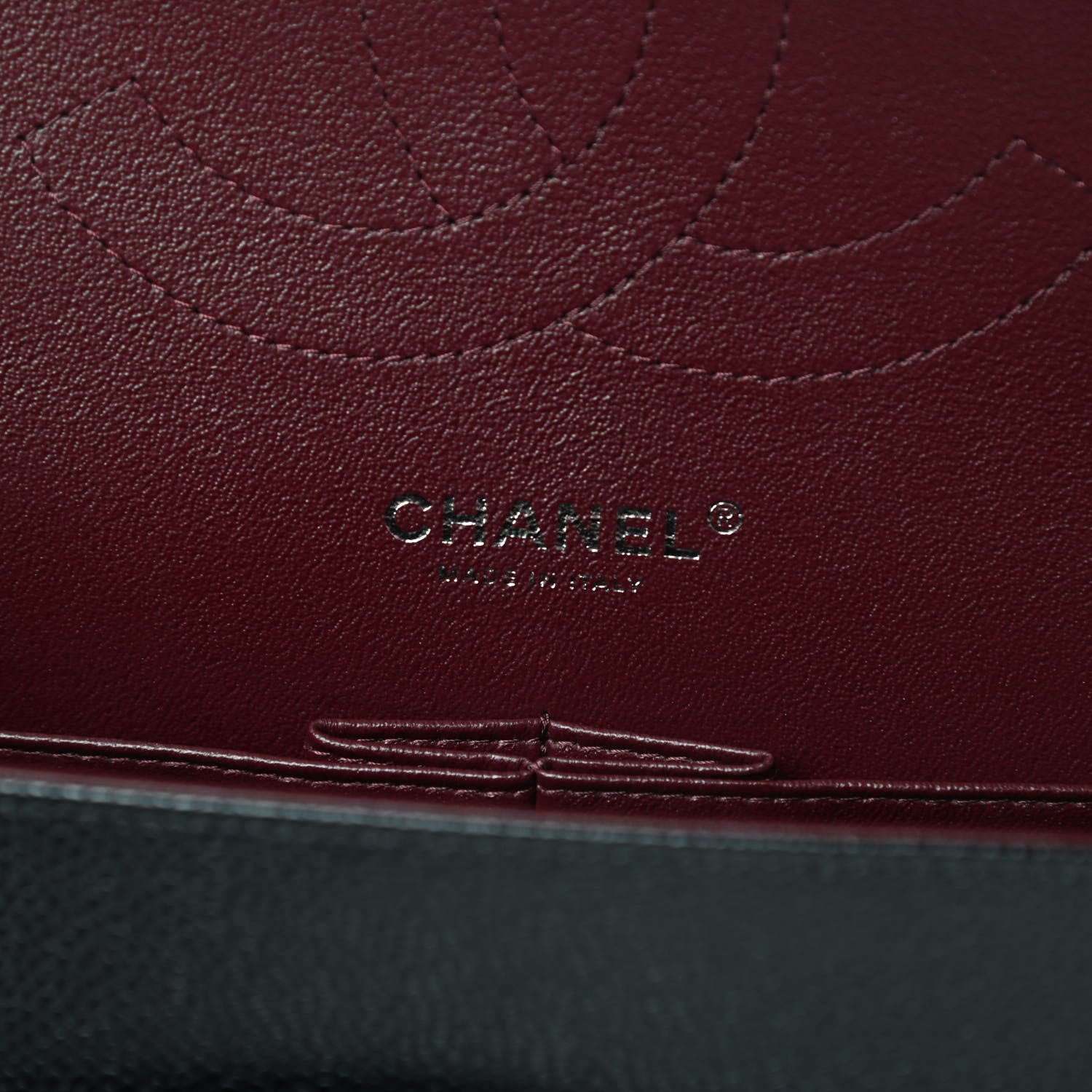 Chanel Caviar Quilted Jumbo Double Flap Black 7 of 12