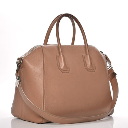 Givenchy Sugar Goatskin Medium Antigona Latte Brown 4 of 12