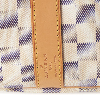 Louis Vuitton Damier Azur Keepall Bandouliere 55 9 of 9
