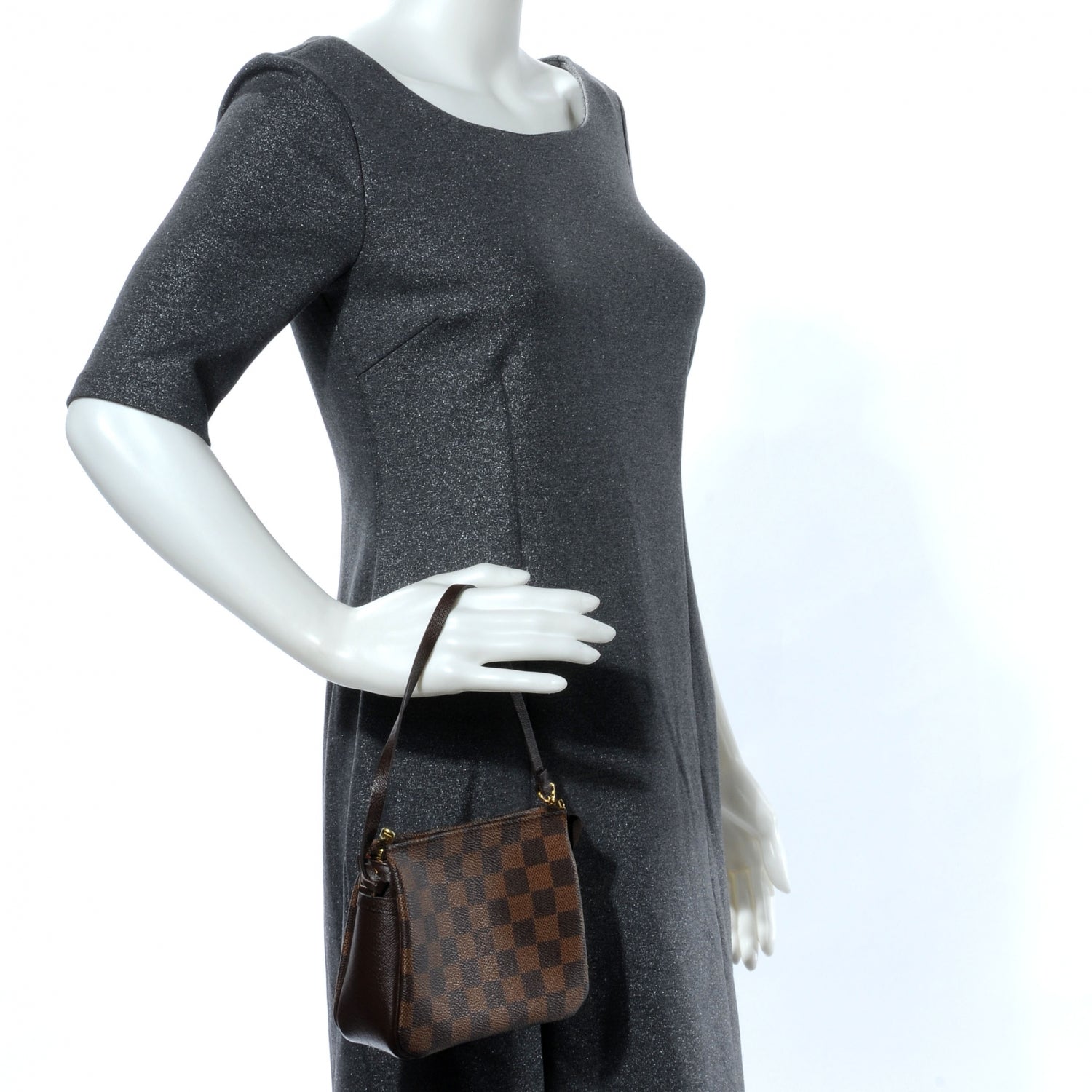 Louis Vuitton Damier Ebene Trousse Make Up Pochette 2 of 8
