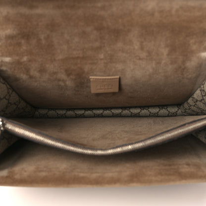 Gucci GG Supreme Monogram Medium Dionysus Shoulder Bag Taupe 5 of 10