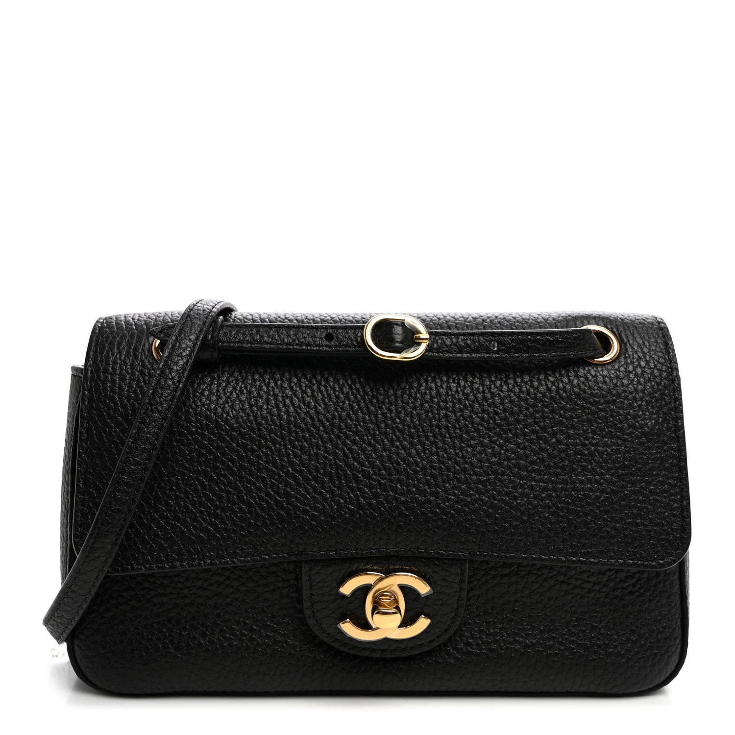Chanel Grained Calfskin Mini Souplissimo Maxi Flap Black 1 of 10