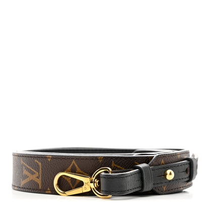 Louis Vuitton Monogram Bandouliere Shoulder Strap XL Black 1 of 4