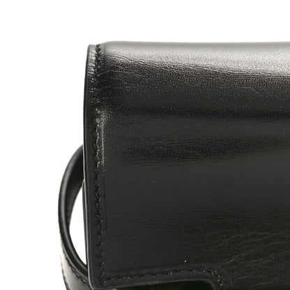 Saint Laurent Smooth Calfskin Manhattan Top Handle Black 10 of 11