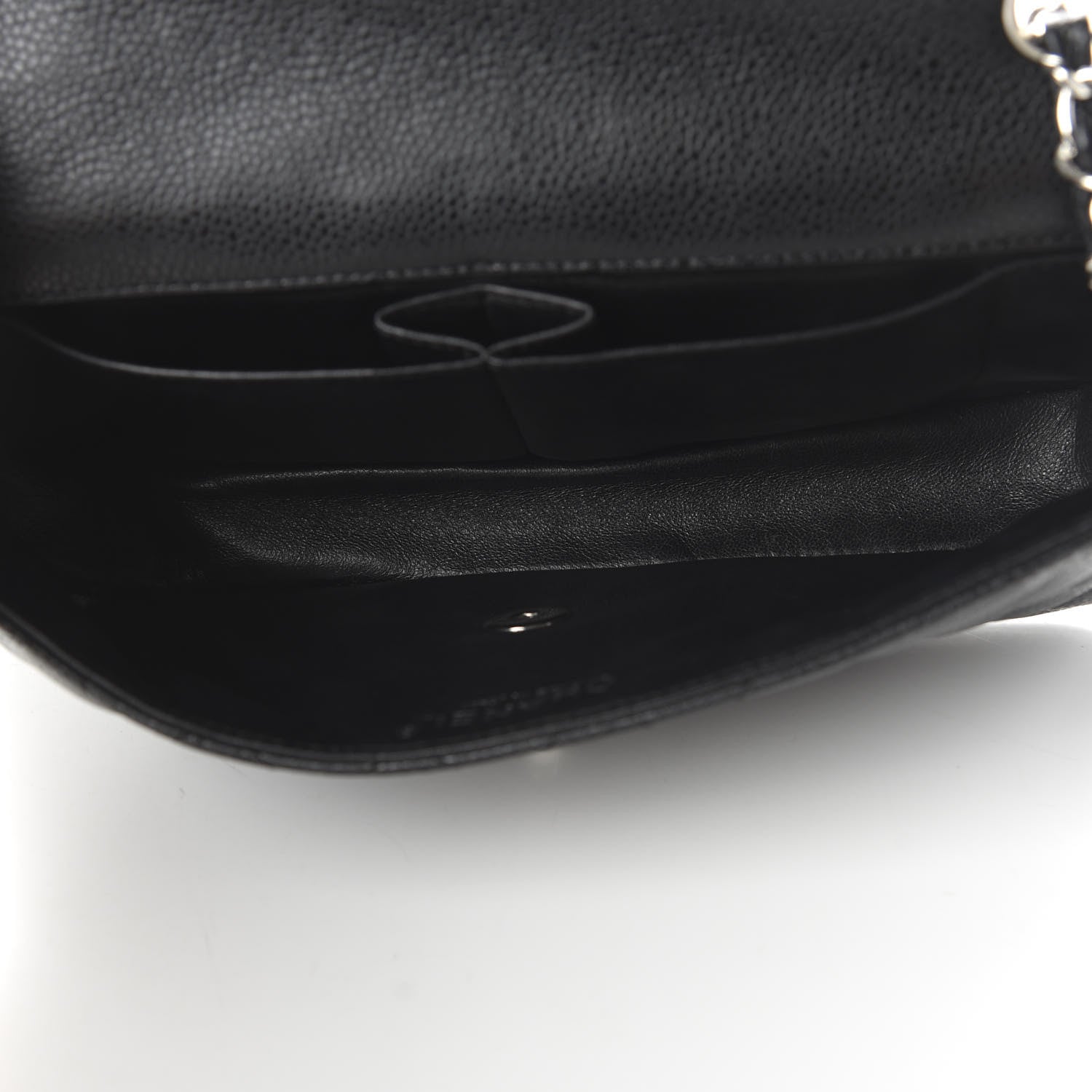 Chanel Caviar Quilted East West Flap Black 5 of 10