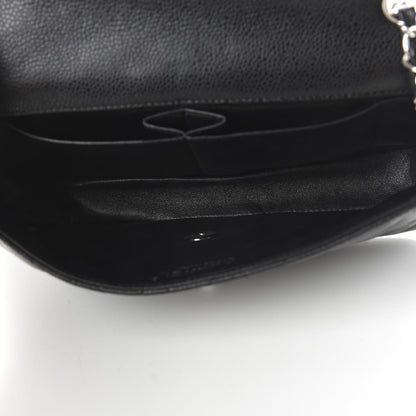 Chanel Caviar Quilted East West Flap Black 5 of 10