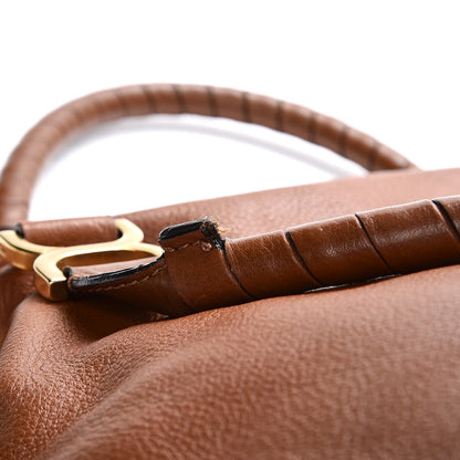 Chloe Calfskin Large Marcie Satchel Tan 25 of 25
