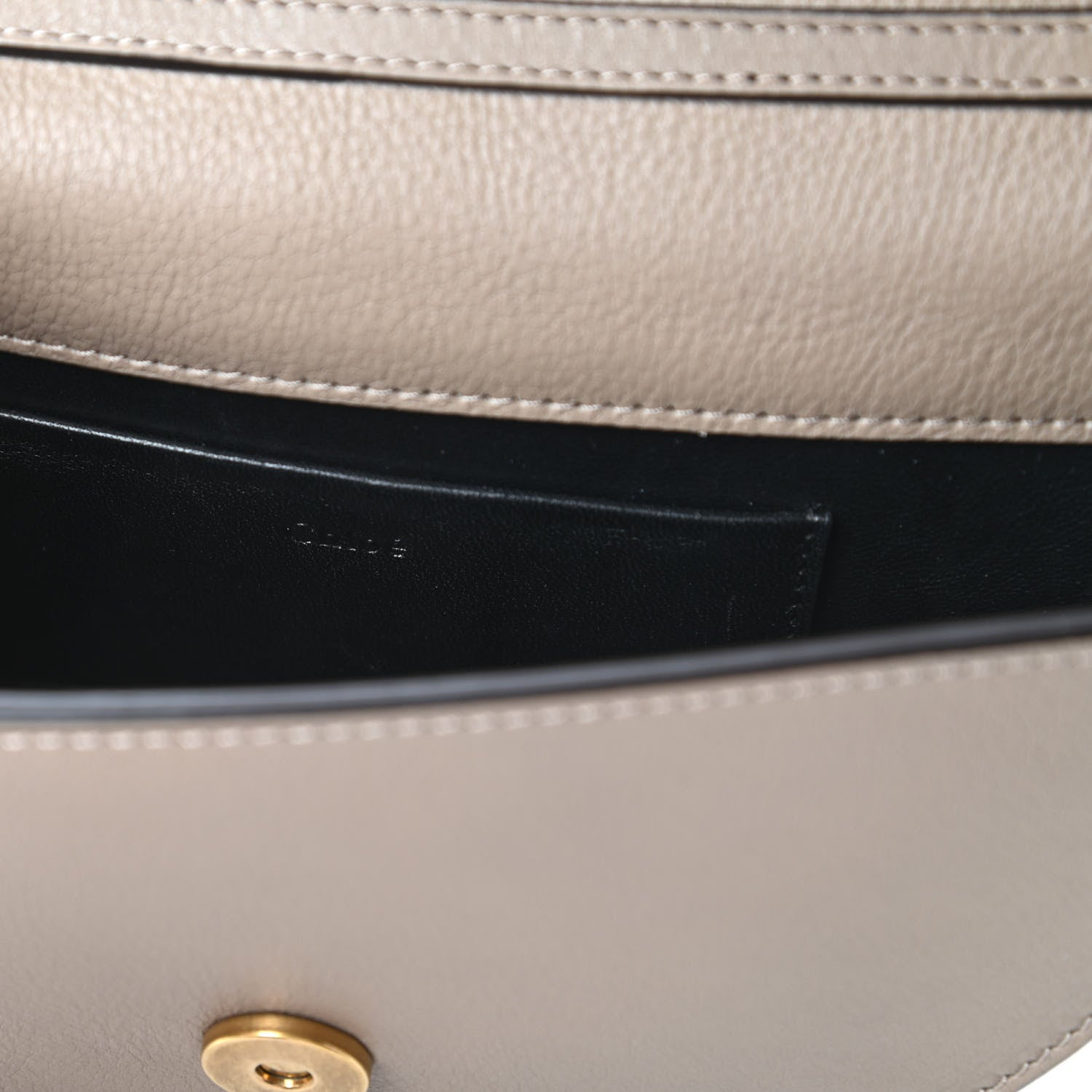 Chloe Calfskin Small Nile Bracelet Minaudiere Bag Motty Grey 8 of 10