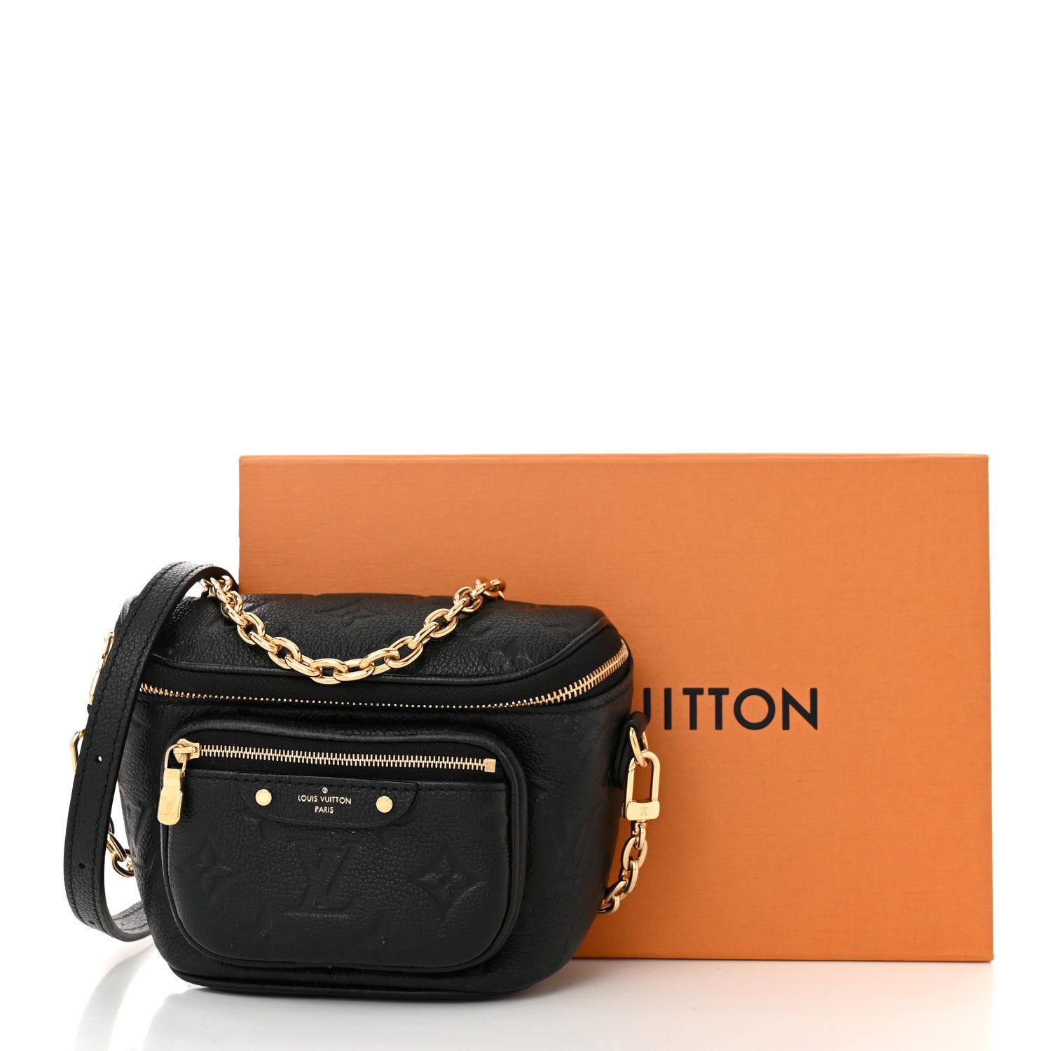 Louis Vuitton Empreinte Mini Bumbag Black 10 of 10