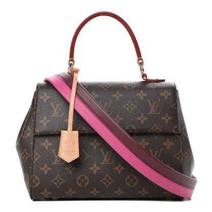 Louis Vuitton Monogram Cluny BB Bordeaux Fuchsia 1 of 15