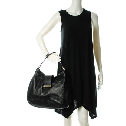 Gucci Guccissima Large New Ladies Web Hobo Black 2 of 7