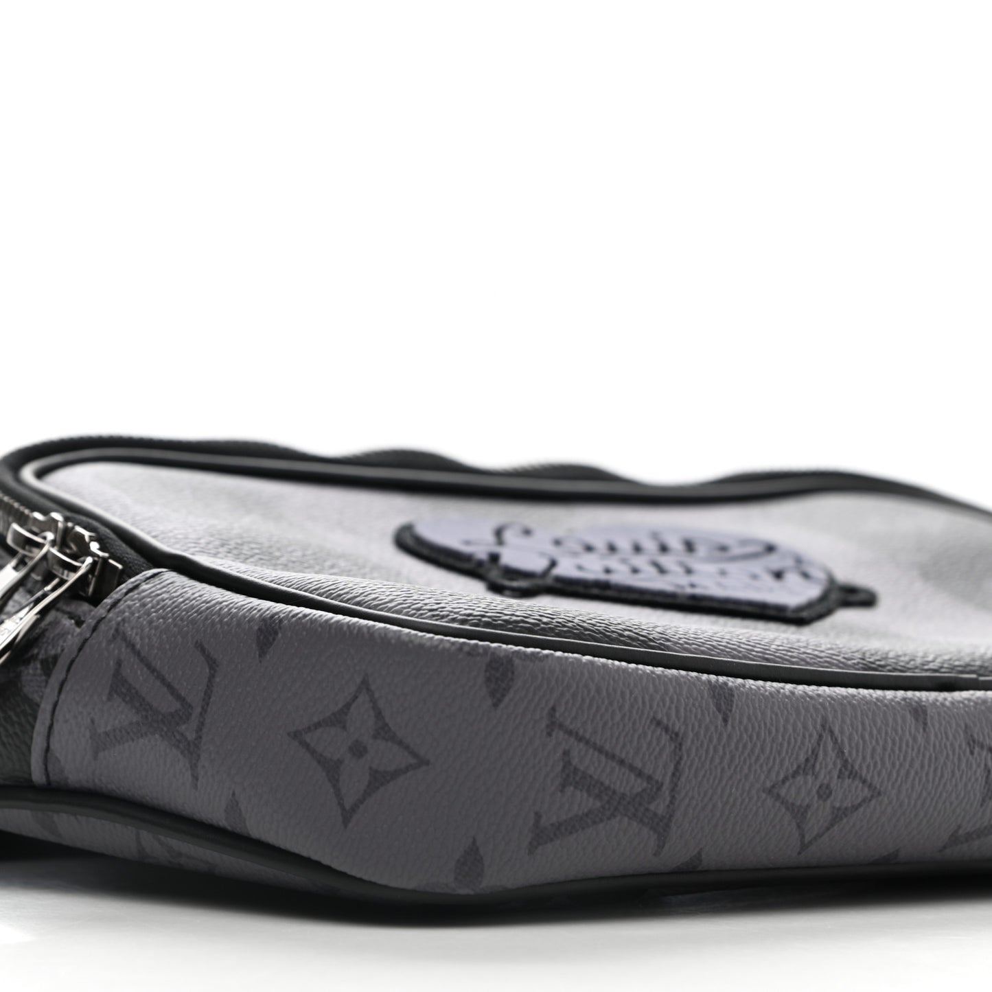 X NIGO Monogram Eclipse Stripes LV Heart Modular Sling Bag