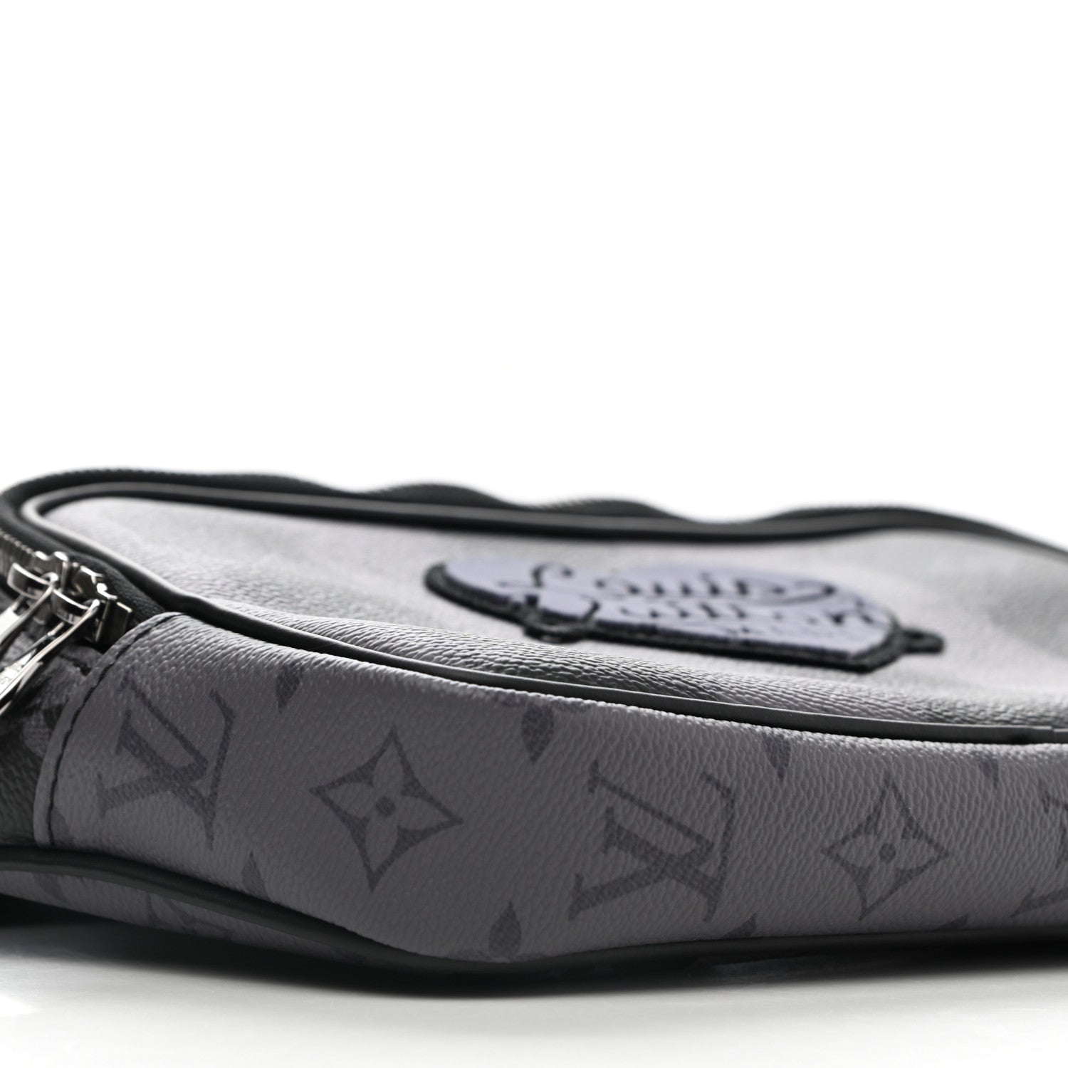 Louis Vuitton X NIGO Monogram Eclipse Stripes LV Heart Modular Sling Bag 8 of 10