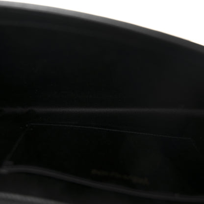 Saint Laurent Calfskin Monogram Large Belle De Jour Clutch Black 5 of 9