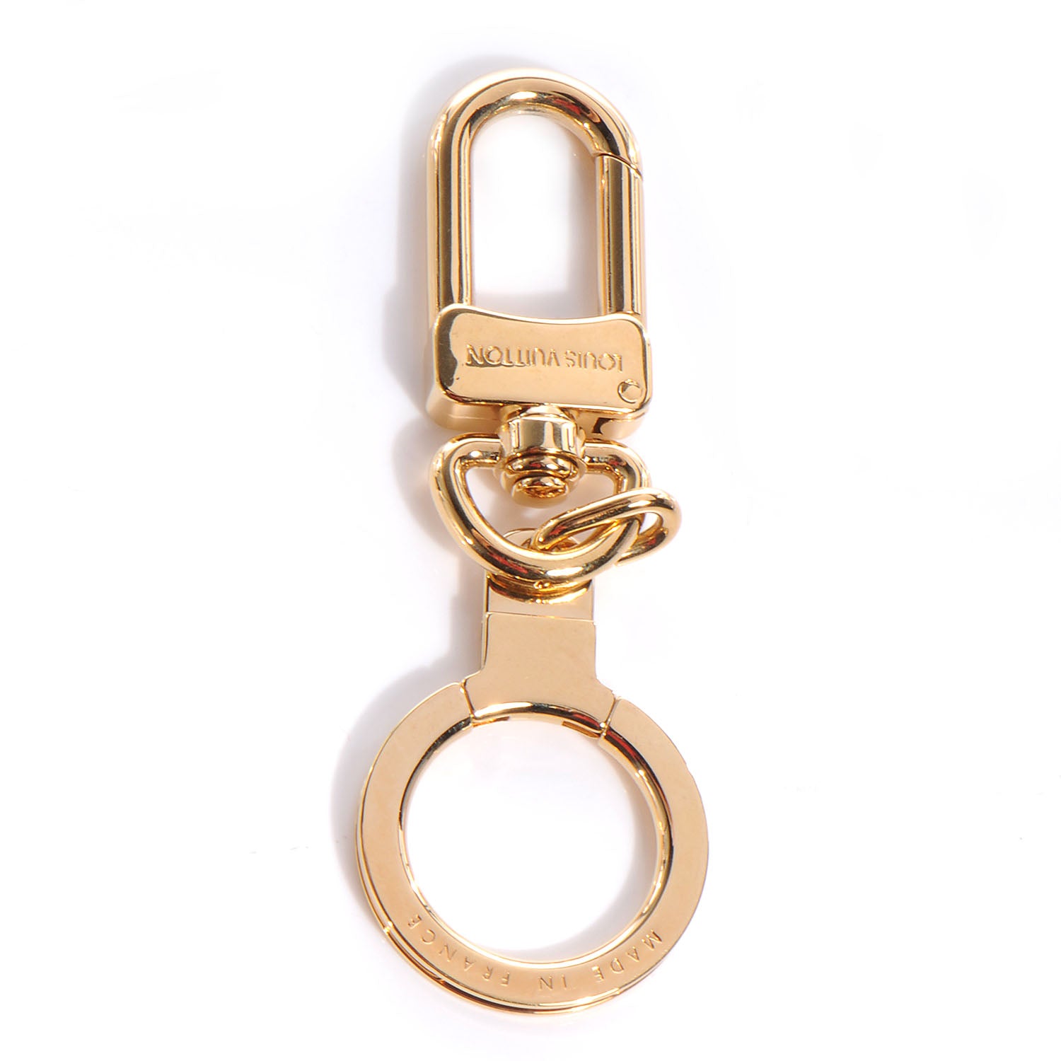 Louis Vuitton Pochette Extender Key Ring Gold 1 of 4