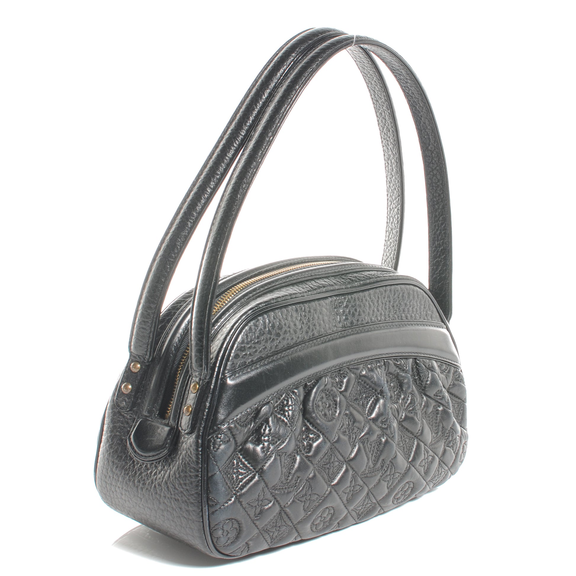 Louis Vuitton Lambskin Vienna Klara Black 3 of 7