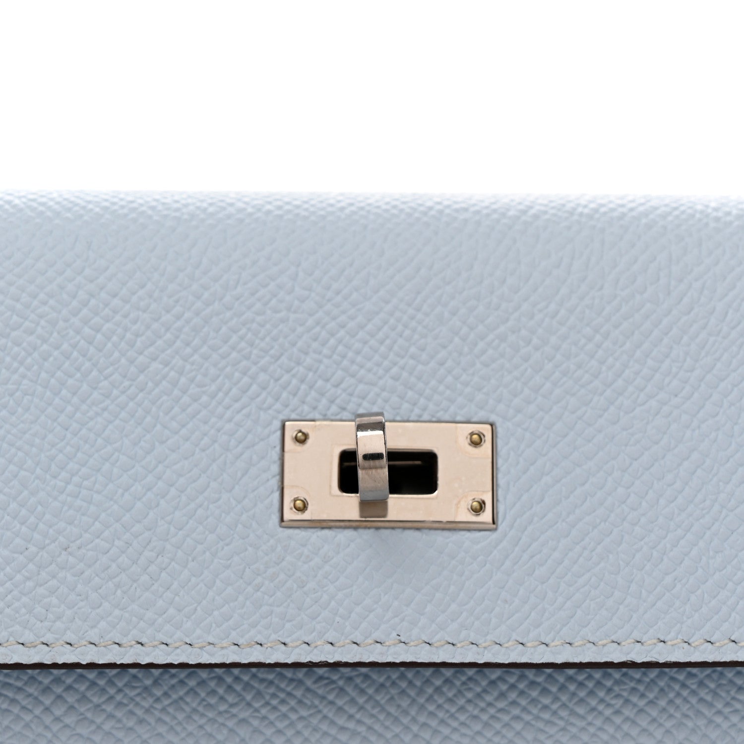 Hermes Epsom Kelly Wallet To Go Bleu Brume 7 of 10