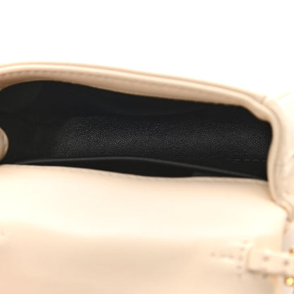 Bulgari Calfskin Serpenti Cabochon Micro Bag Opal 5 of 11