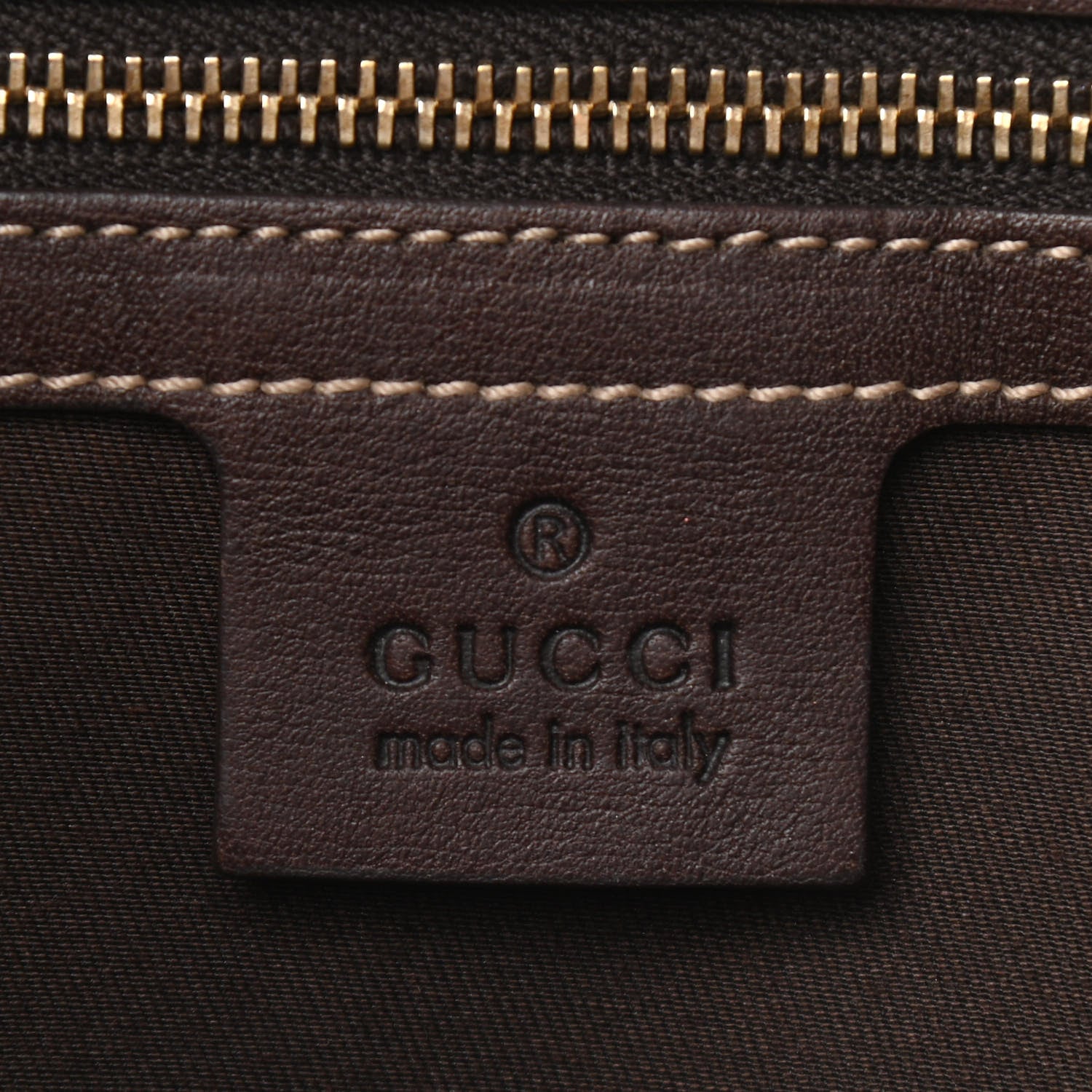 Gucci Monogram Small Pelham Shoulder Bag Dark Brown 7 of 14