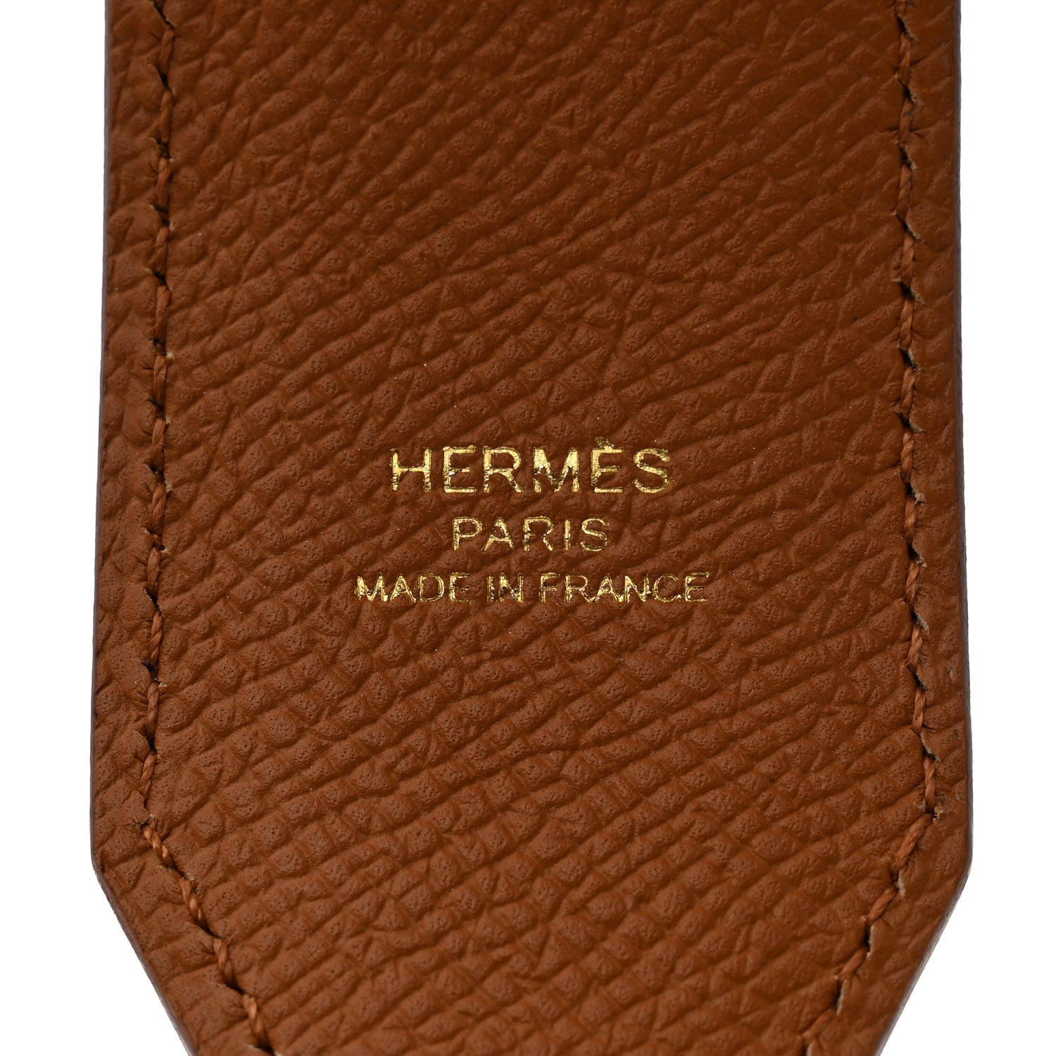 Hermes Epsom 40mm Hexagon Tressage Shoulder Strap Gold 3 of 6