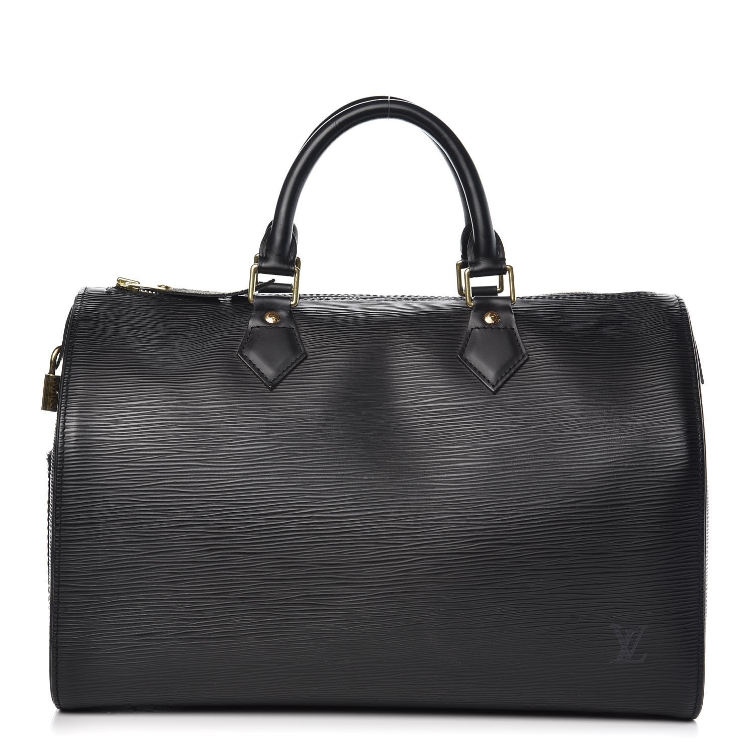 Louis Vuitton Epi Speedy 30 Black 1 of 14