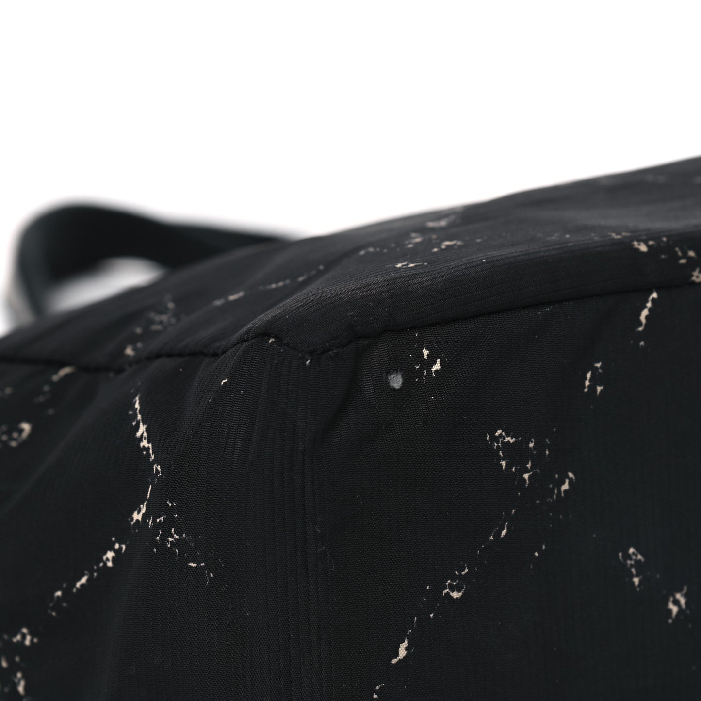 Nylon Travel Tote Black