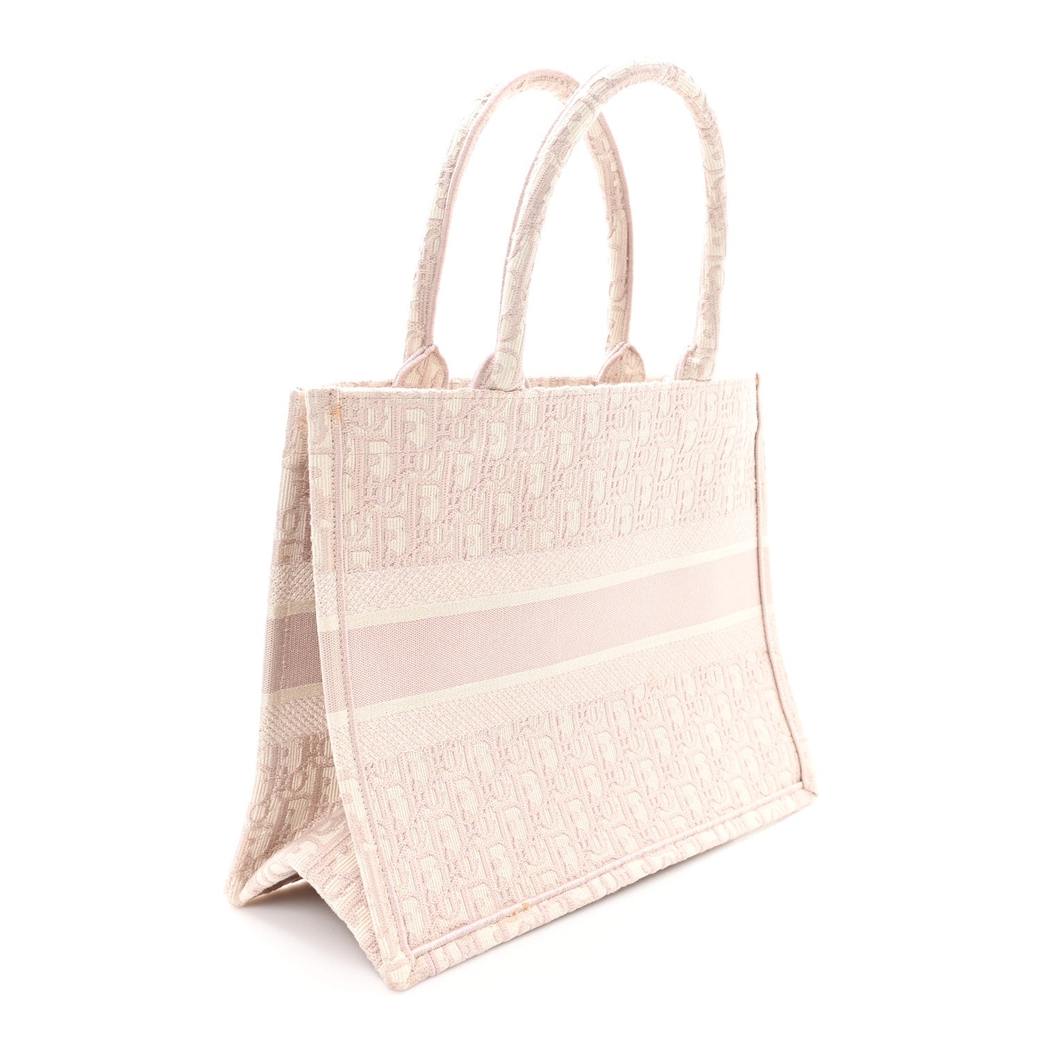 Christian Dior Oblique Medium Book Tote Rose Des Vents 3 of 10