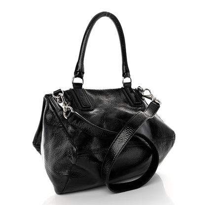 Givenchy Crinkled Patent Medium Pandora Black 3 of 11