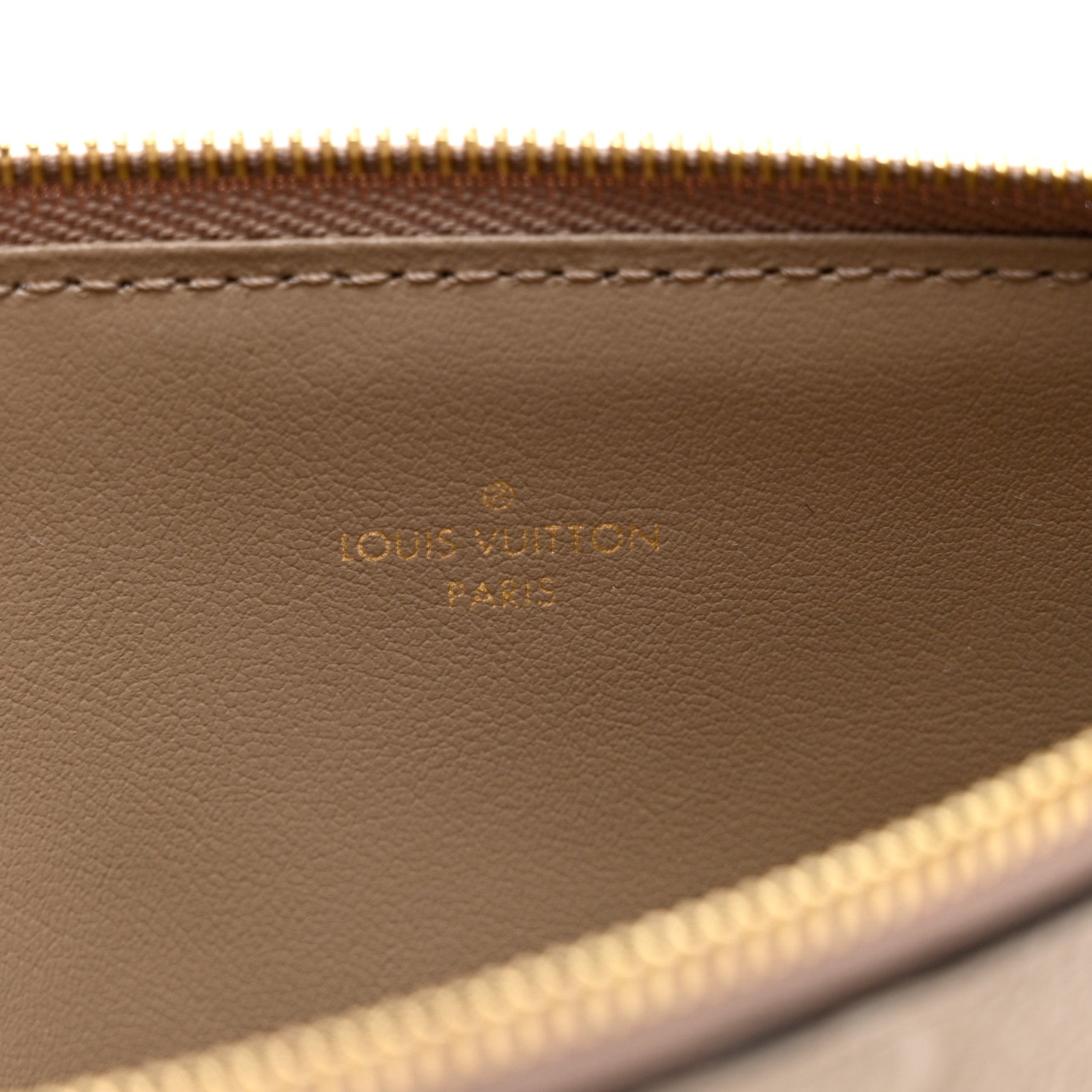 Louis Vuitton Empreinte Felicie Chain Wallet Zippered Insert Tourterelle 6 of 6