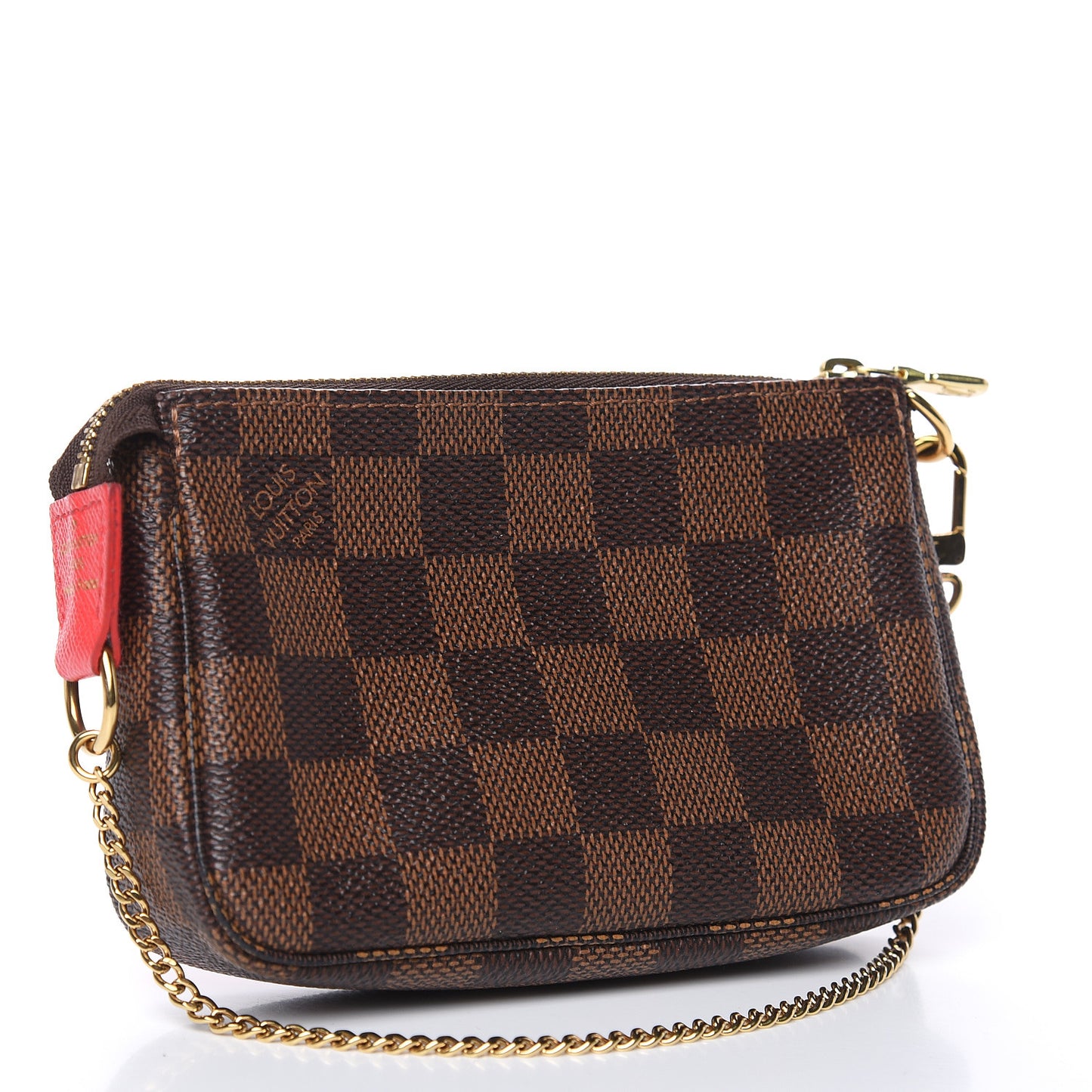 Damier Ebene 2016 Christmas Animation Mini Pochette Accessories