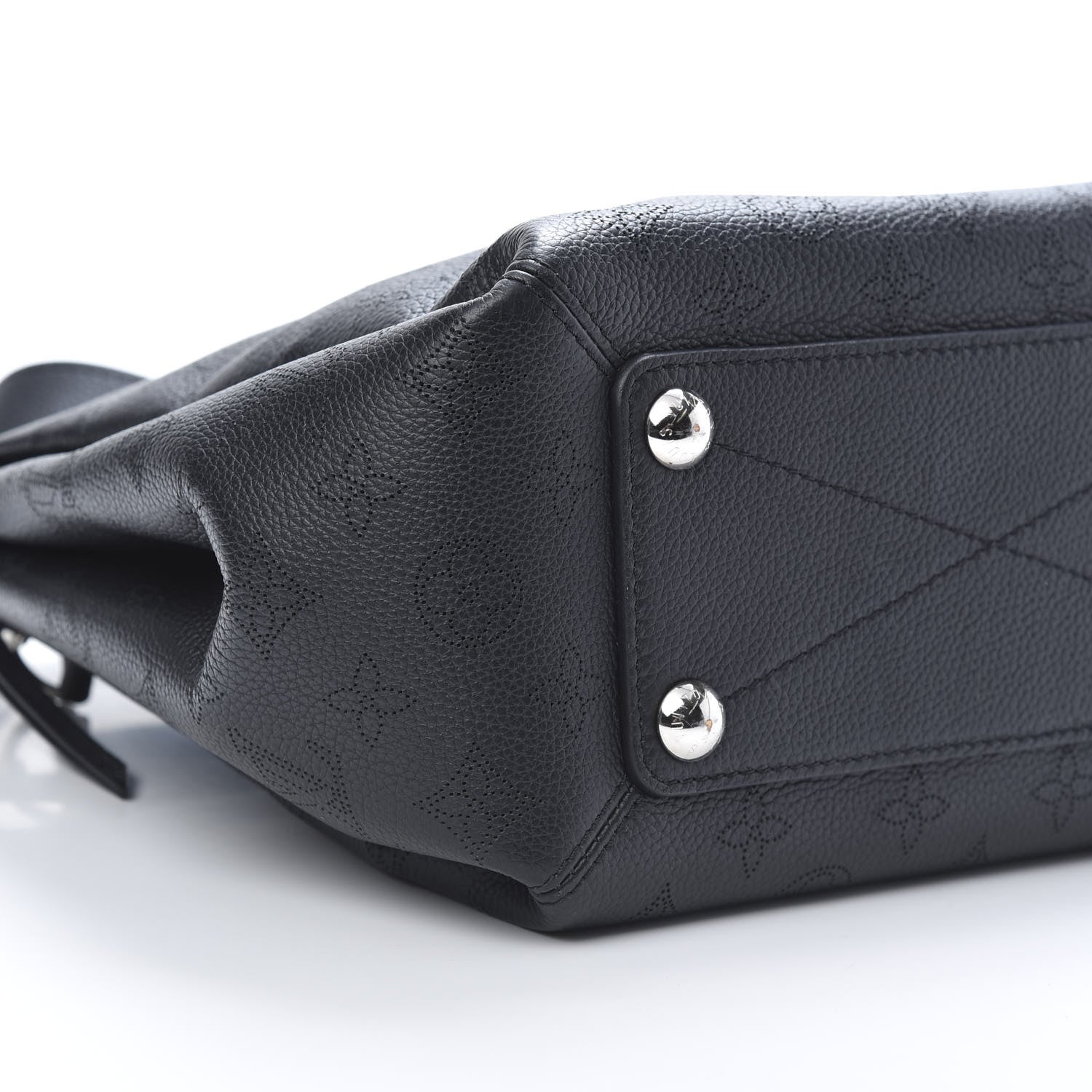 Louis Vuitton Mahina Babylone Chain BB Black 9 of 10