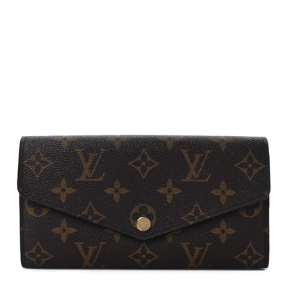 Louis Vuitton Monogram Sarah Wallet NM Rose Ballerine 1 of 8