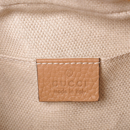 Gucci Pebbled Calfskin Small Soho Disco Bag Rose Beige 6 of 7