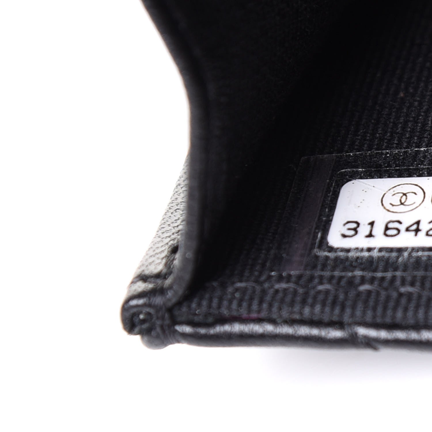 Chanel Lambskin Quilted CC Hook Card Holder So Black 8 of 12