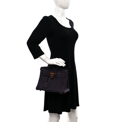 Hermes Togo Birkin 25 Raisin 2 of 10