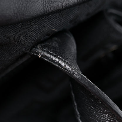 Fendi Zucchino Tote Tobacco Black 10 of 10