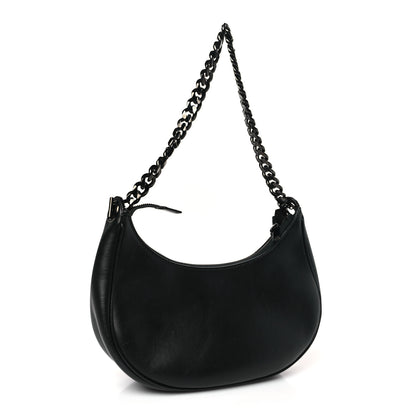 Celine Smooth Calfskin Chain Strap Ava Shoulder Bag Black 3 of 8