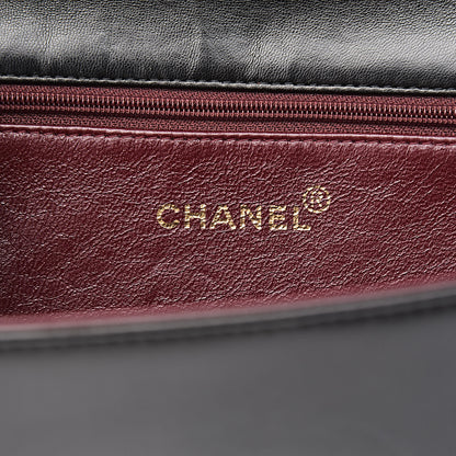 Chanel Lambskin Quilted Small Single Flap Black 6 of 12