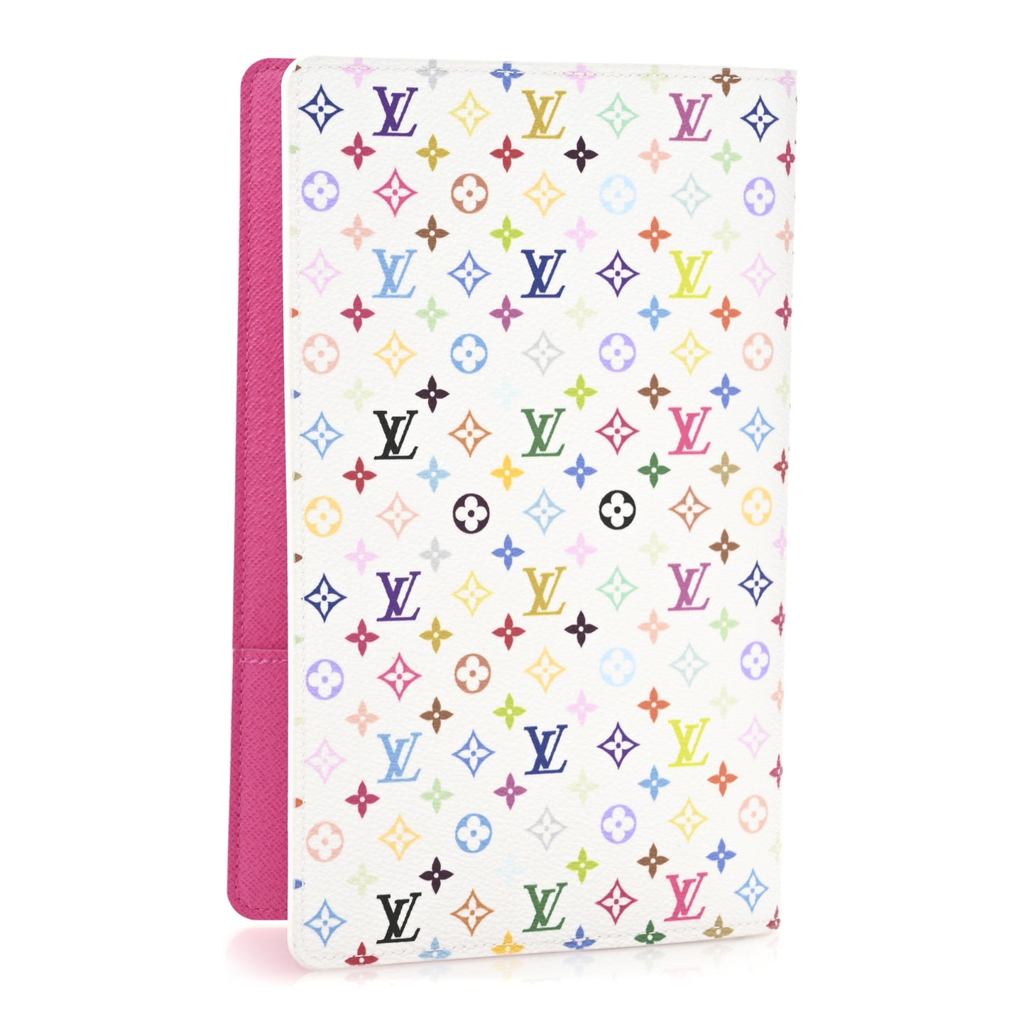 LV X TM Monogram Multicolor Emily Notebook Cover MM White