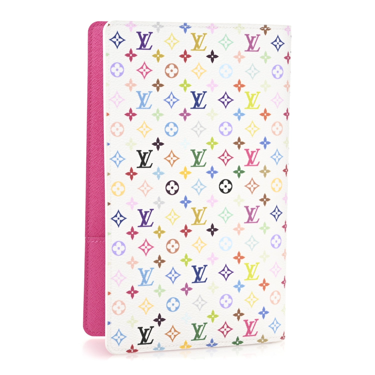 Louis Vuitton LV X TM Monogram Multicolor Emily Notebook Cover MM White 3 of 7