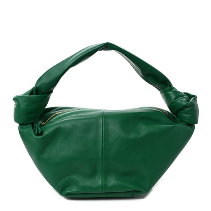 Bottega Veneta Nappa Mini Double Knot Bag Racing Green 1 of 8