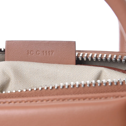 Givenchy Calfskin Suede Small Studded Chevron Antigona Cognac 7 of 10