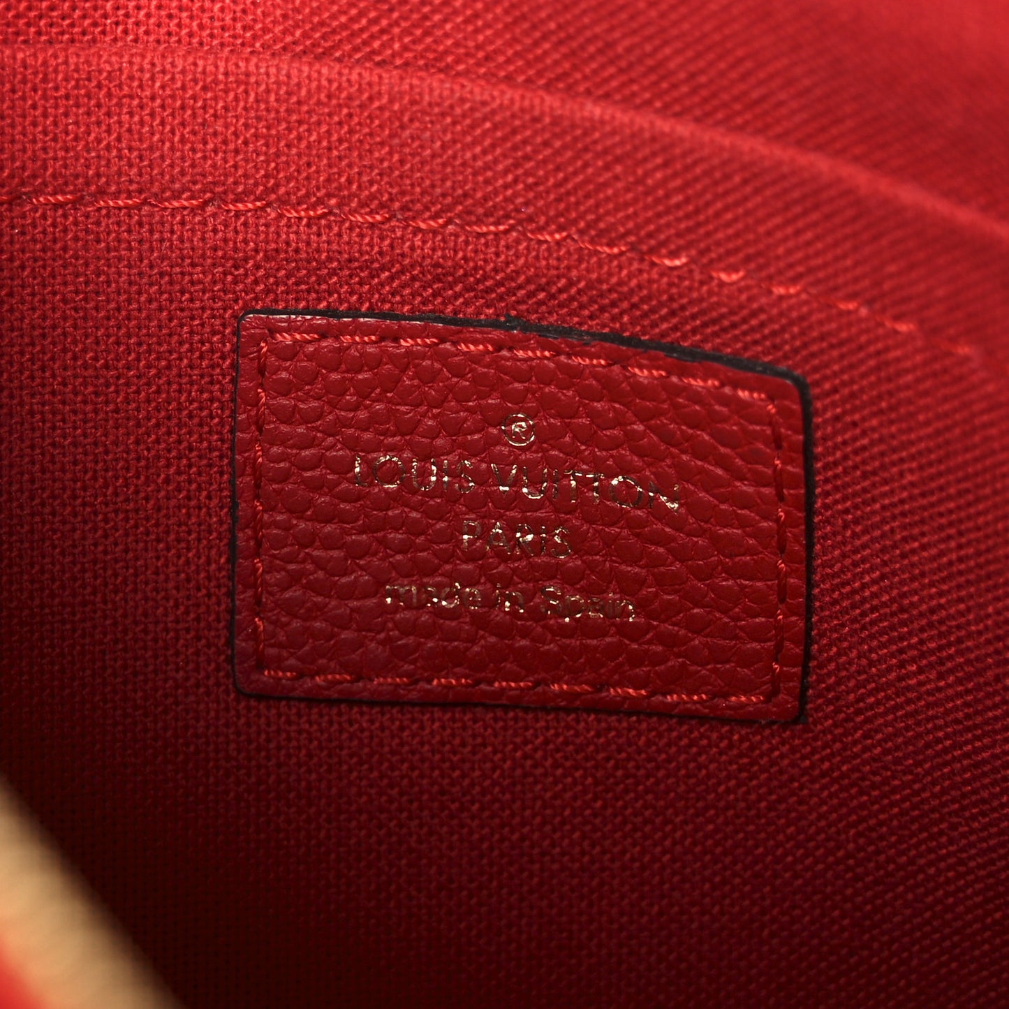 Monogram Pallas Clutch Cherry