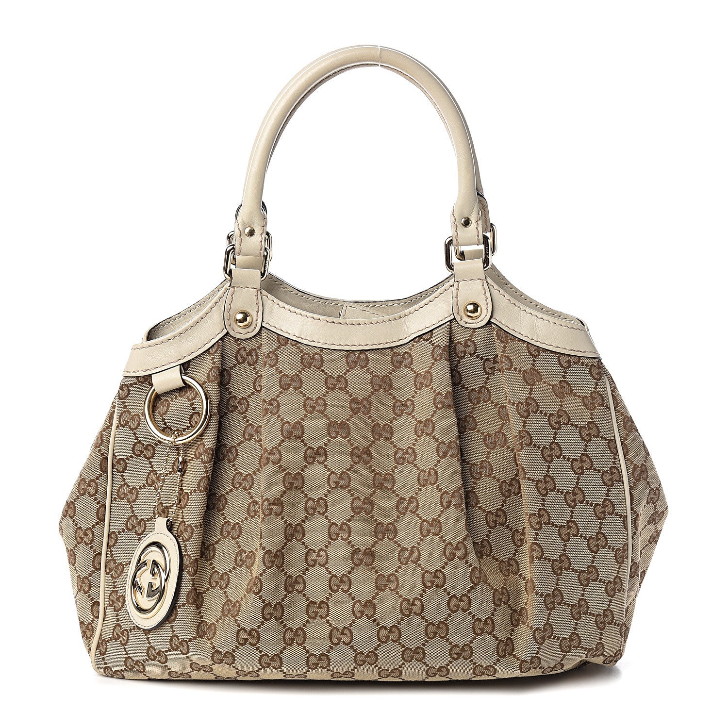 Gucci Monogram Medium Sukey Tote Off White 1 of 9