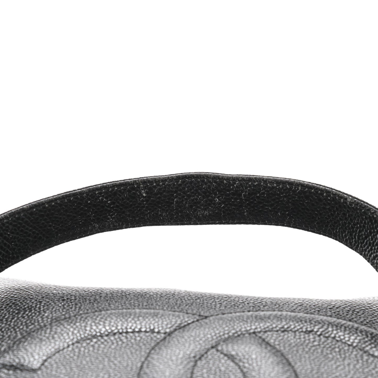 Caviar CC Shoulder Bag Black