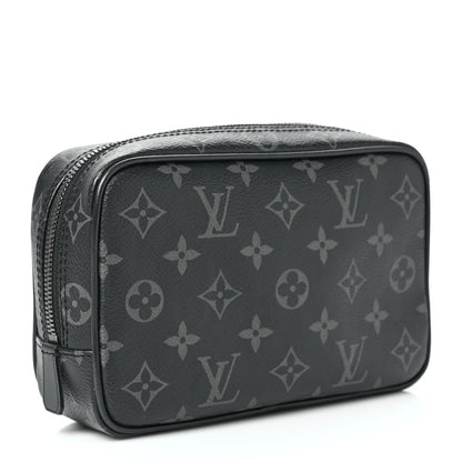 Louis Vuitton Monogram Eclipse Toilet Pouch PM 3 of 9