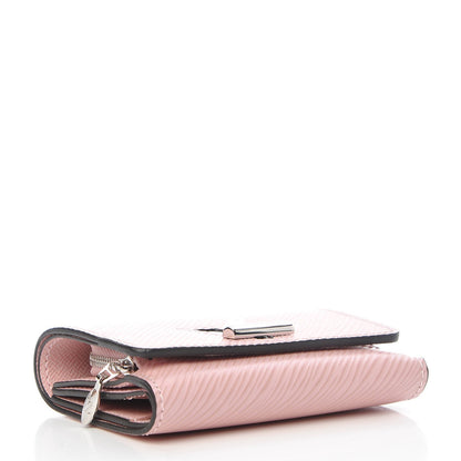 Louis Vuitton Epi Twist Compact Wallet Rose Ballerine 4 of 7