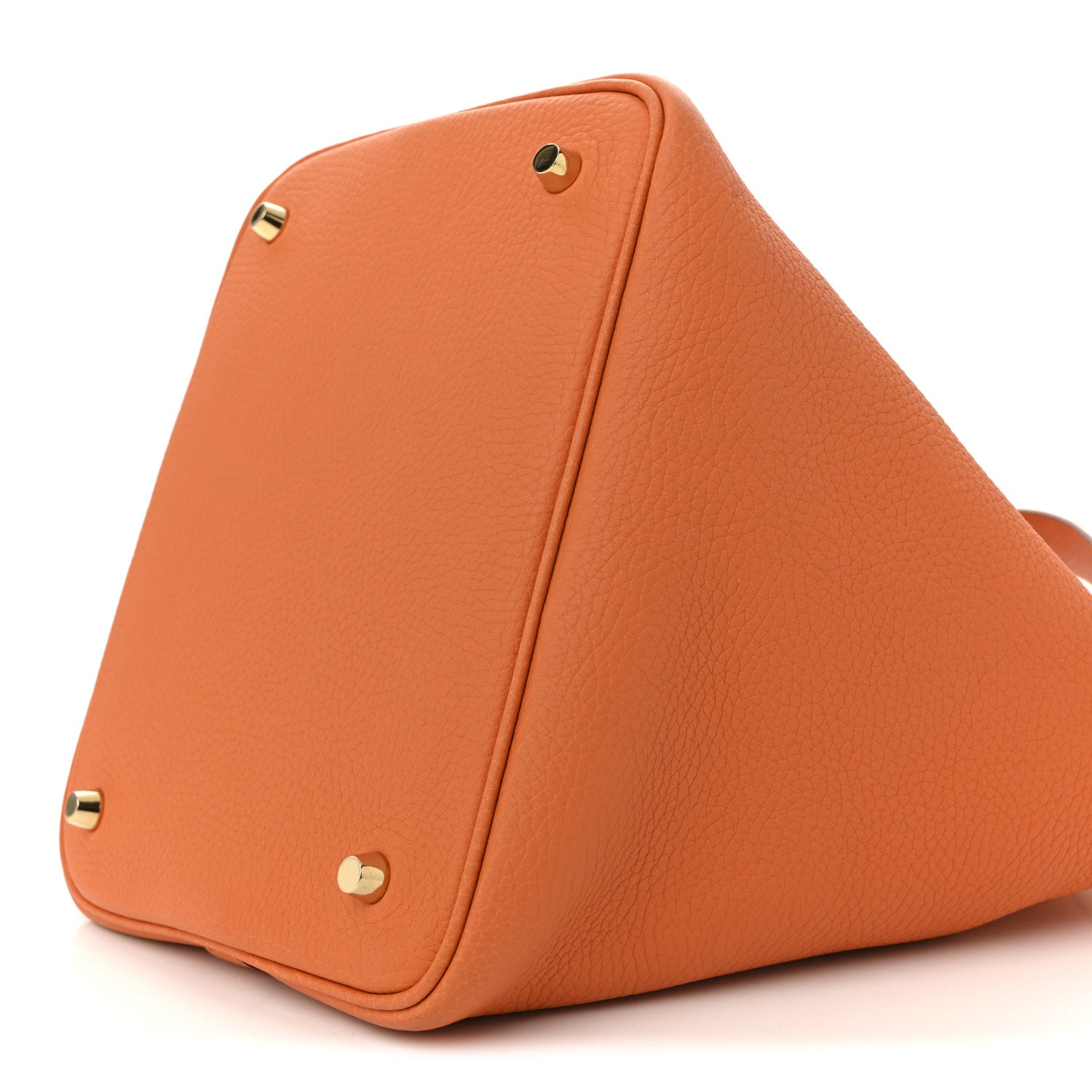 Taurillon Clemence Picotin Lock 22 MM Orange